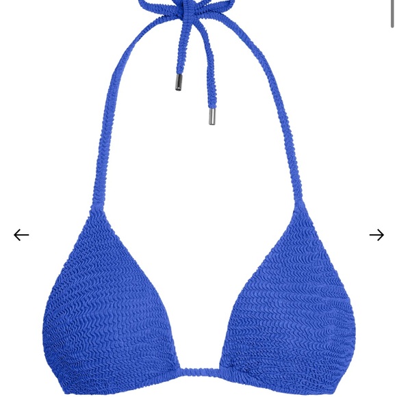 Monday Swimwear Antigua Blue Crinkle Set - Picture 9 of 10